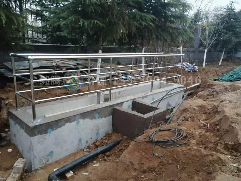 吉利熱電排水口標(biāo)準(zhǔn)化項目，排水明渠及污水管網(wǎng)完工并投運